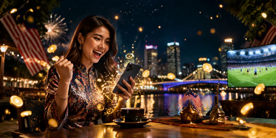 Pengguna di Johor melakukan pembayaran menggunakan aplikasi eWallet di telefon bimbit
