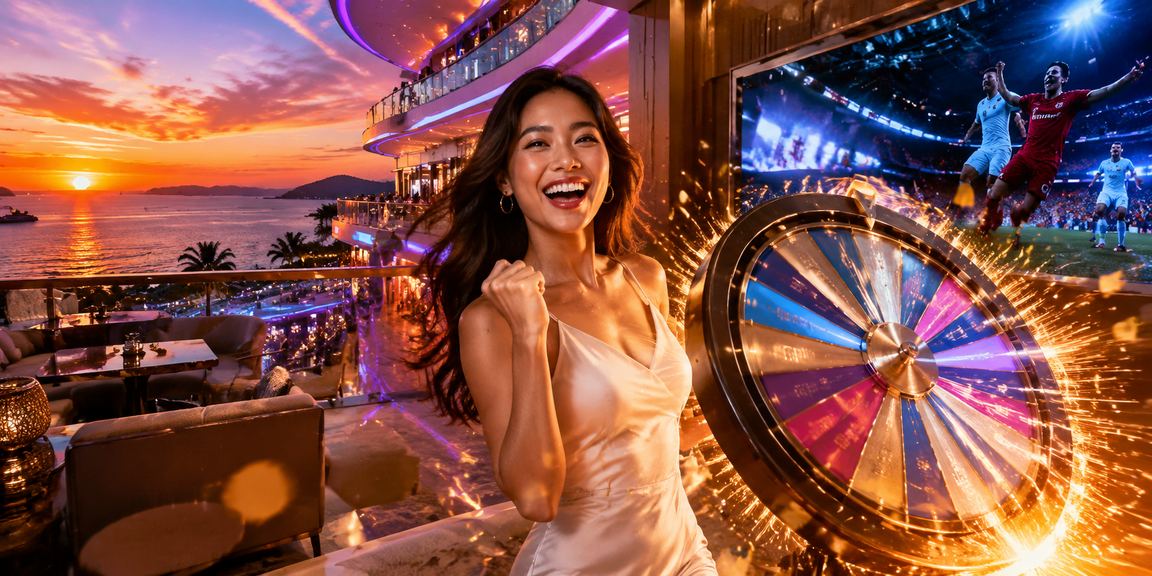 Permainan roulette bertemakan Kota Kinabalu dalam gaya Melayu goat77